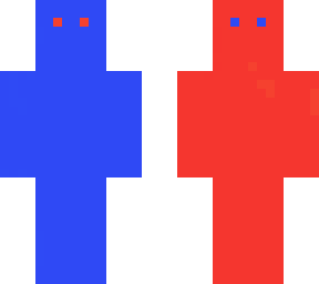 blue and red guy