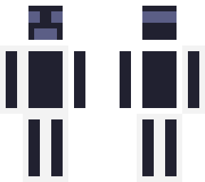 blue white simple