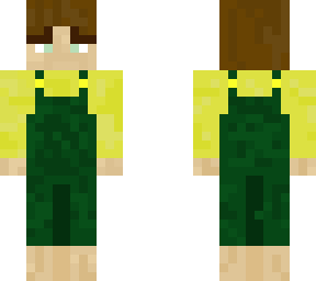 cottagecore green overalls