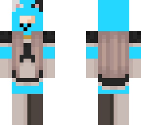 cyan in cat maid