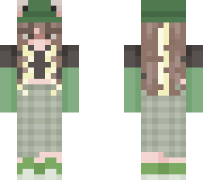 froggo girl by nomella_ on planet minecraft and me