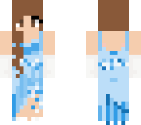 frosty prom dress