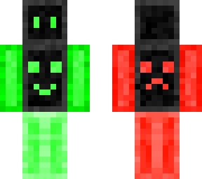 green red lined