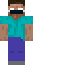 herobrine wearing mask