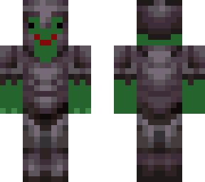 hot phrog with netherite armor