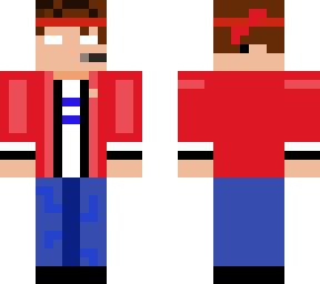 max cool pro gamer with red jacket