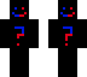 mystery charecter - red & blue