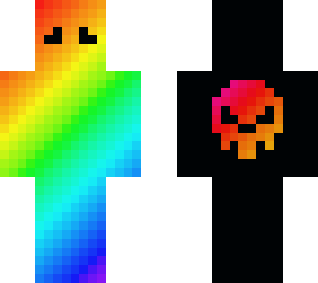 neon skull