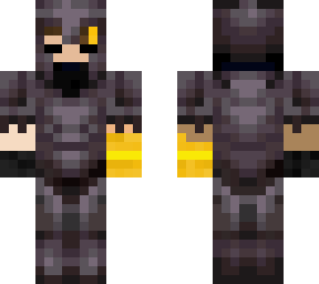 normal skin me netherite armor