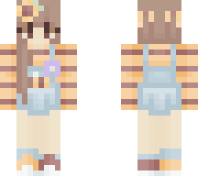 peydee_ twitch skin but with cancer awareness ribbon