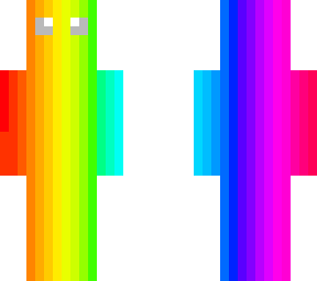 rainbow allien/enderman
