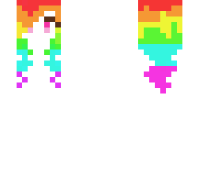 rainbow hair base