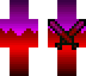 red and purple
