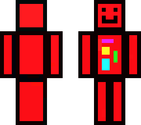 red fun robot