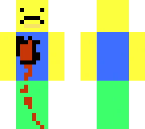 shot roblox noob