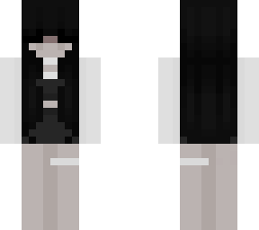 black and white