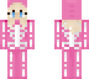 blonde pink skelly