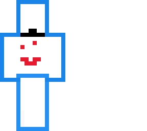 blue n white boi