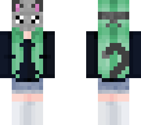 cat perrrson with mask