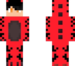 chico dragon rojo