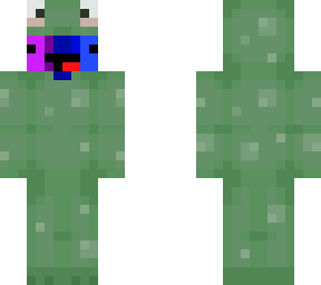 colorful skin in frog pajamas
