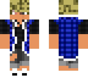 cool boy with blue cape
