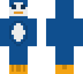 derpy penguin with headphones