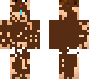 diper man with poo all over