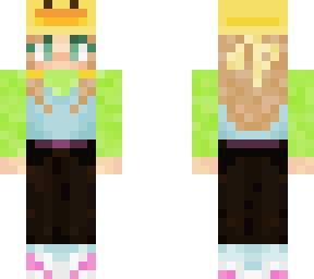 duck hat indie girl type of outfit:)