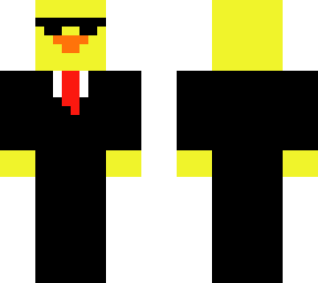 duck in suit