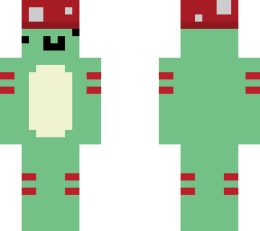 frog w/ mushroom cap