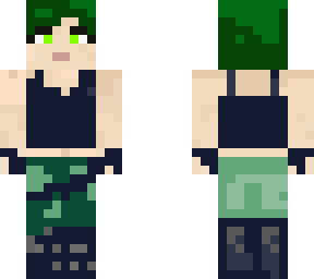 green girl