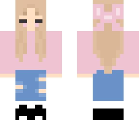 lily - sweater and jeans
