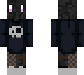 me in a skull outfit