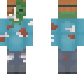 me in the halloween zombie hoodie