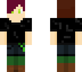 my best friend in a minecraft skin (remake!)