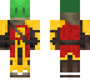 red and gold turtle knight