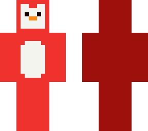 red penguin
