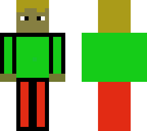standard minecraft boy