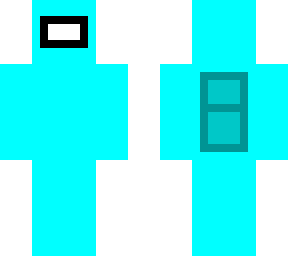 among us cyan