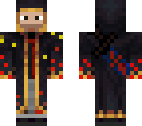 auron con capa