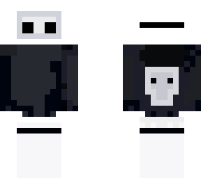 black hacker uniform