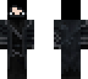 black ninja skin