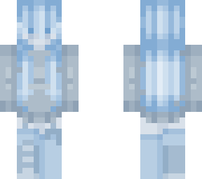 blue girl