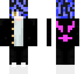 blue haired kazutora