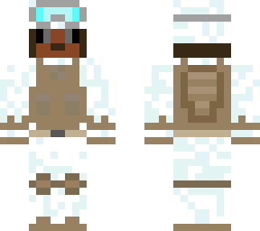 chocolate furry soldier winter theme (dog) (husky)
