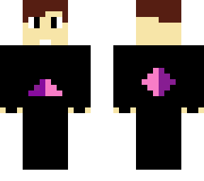 cute robot boy purple and pink version