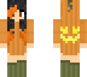 edit of the skin "pumpkin girl" by: readingfox