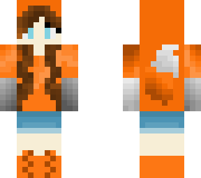 girl in fox sweater