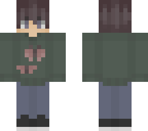 guy in a butterfly hoodie